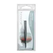 Basicare Matt Black Stainless Steel Precision Ground Point Tip Tweezers