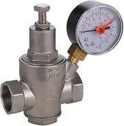 Pressure Reducing Valve, 304 Stainless Steel, Globe Valve, Dn32, 1-1/4 in Inlet, 800 kPa Max Pressure