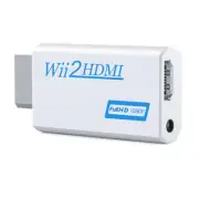Wii to HDMI Converter, Wii HDMI Adapter 1080P, Output Video Audio HDMI Conver...