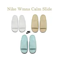 在飛比找蝦皮商城優惠-Nike 拖鞋 Wmns Calm Slide 防水 麵包拖