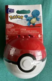 Pokemon Mega Construx Squirtle Building Set Poke Ball Brand New Toy