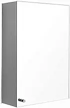 Bathroom Mirror Cabinet, Medicine Cabinets Bathroom Wall Mirror Bathroom Mirror Cabinet, Wall Vanity Mirror with Hanging Square Locker (White 35 * 50 * 13cm)