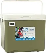 Portable Cool Box - Insulated Storage Box, 12L Food Cooler, Hot Cold Insulated Box for Car - Ice Storage Food Container for Picnic - For Fruit, Breast Milk, Juice, Drinks