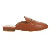 Corkys Charmer Slip On Mules Womens Brown Flats Casual 10-0093-COGN