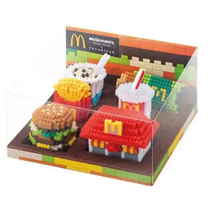 【CJ Toyz】2015年香港HK 麥當勞McDonald's x nanoblock珍藏食物鑽石積木組