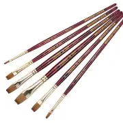 Paint Brushes Watercolor Paint Brush Set with Sable Hair Different Tips Size ...