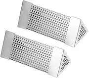 6 Inch 304 Stainless Steel BBQ Smoker Tube, Smoke Generator, Heavy Duty Smoking Mesh Tube for Electric Gas Charcoal Grill (Triangular)