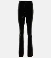 [Rotate] Rotate Coated high-rise slim pants AU 8 black