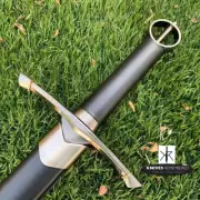 Irish Celtic Medieval Knight Warrior Arming Sword w/ Scabbard - CUSTOM ENGRAVED