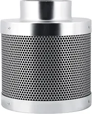 SatcOp Hydroponics Carbon Filter, 99.9% Aluminum, Excellent Deodorizing Ability, Stainless Steel Flexibility, Stainless Steel Carbon Filter for Home Workshop