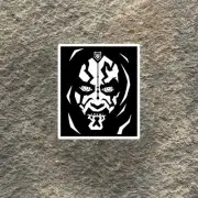Darth Maul Vinyl Decal