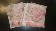 12 Sheet Pack - Pearls & Lace Printed Vellum Junk Journal Handmade Collage