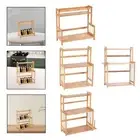 Mutil Tier Spice Rack Kitchen Countertop Cabinet Storage Shelf Decor Desk