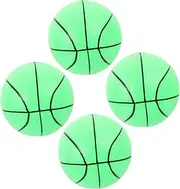 1 Set Glow Dark Plastic Basketball for Inflatable Luminous Ball with Pump Fun Sports for Indoor and Safe Material for Family Activities