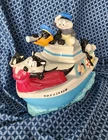 Warner Bro. Looney Tunes Boat Cookie Jar 2000