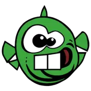 DopeFish Quake Id Sticker ~ Barfool ~ Phone Laptop iPad Toolbox Helmet Decal
