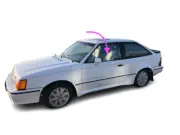 Fits 84-90 Ford Escort, 84-87 Mercury Lynx Front Left Door Window Glass W/O Vent (for: Ford)
