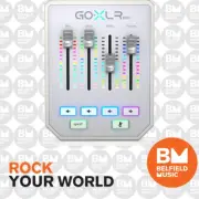 TC Helicon GoXLR Mini Online Broadcaster Mixer w/ USB Audio Interface White