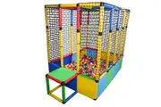 Funphix Ball Pit Construction Set (451 pcs) - Indoor & Outdoor - Fun & Educational Learning Toy