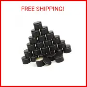 24 Pieces Black Candle Tins 4oz, Candle Jars,Bulk Candle Containers for Candle M