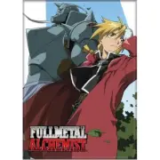 ANIME FULLMETAL ALCHEMIST EDWARD & ALPHONSE ON WHITE 2.5” X 3.5” NEW