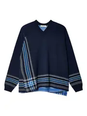 [Craig Green] Handkerchief Knit V-Neck Top