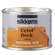 Sikkens CETOL DECK Transparent Wood Finish, Oil Based, NATURAL 078 – 100ml Or 1L