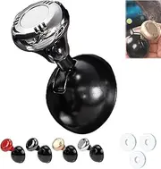 Car Joystick Starter, Metal One-button Start Joystick Ball, One Touch Start Gear Lever, Car Push To Start Button Rocker, Car To Start Joystick for Cars, Car One-button Start Rocker (Silver)