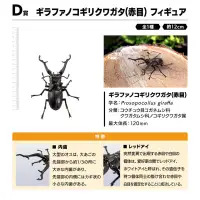 在飛比找蝦皮購物優惠-【一番賞】日本正版 昆蟲一番賞 D賞 長頸鹿鋸鍬形蟲(紅眼)
