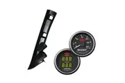 Triton MQ 2015 Onwards Dual Pillar Pod w/ Black Diesel Boost & Dual Volts Gauge