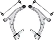 Front Lower Control Arm Stabilizer Sway Bar Link 4pcs Suspension Kit Compatible For Honda Pilot 2009 2010 2011 2012 2013 2014 2015