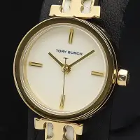在飛比找Yahoo!奇摩拍賣優惠-【精品廉售/手錶】Tory Burch特殊錶鍊設計 石英女腕