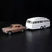NOREV 1/18 Peugeot 404 1965 Touring car trailer Diecast Model Car Gifts Display