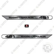 Fits Massey Ferguson 481 Decal Kit Tractor Equipment Decals Replacement Stickers
