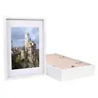 5x White A3 (12" x 17") Photo Frames with White A4 Mount Picture Wall Décor
