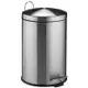 台灣現貨 德國《Pulsiva》腳踏式垃圾桶(霧銀12L) | 回收桶 廚餘桶 踩踏桶