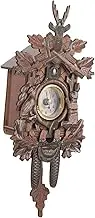 GREENADSCAPE Wooden Pendulum Clock Retro Cuckoo Wall Clock for Home Office Bedroom Decor No Battery Included Unique Design for Stylish Living and Office Spaces
