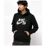 帥爆 特價 公司貨1980  NIKE SB ICON GRIPTAPE PULLOVER 爆裂紋 大LOGO 帽T