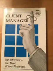 New. Unused. CLIENT MANAGER .Vintage. SimpleSoft Products Inc
