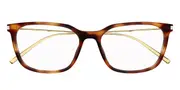 Saint Laurent SL 578 Asian Fit 002 Men's Glasses Tortoiseshell Size 48 - Private Health Rebate - Blue Light Block Available