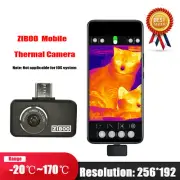 A● ZIBOO Mobile Phone Thermal Infrared Thermal Imager Camera Thermometer