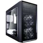 NEW Fractal Design Focus G Mini Micro Tower Case - Black FD-CA-FOCUS-MINI-BK-W