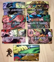 ZOX New Unworn Season 1 Sherwood Series & Golden Arrow Moonstone & Matching Pin