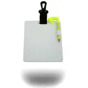 Scuba Dive Underwater Notes Writing Slate with Pencil Gear 5" * 6" Bath Shower