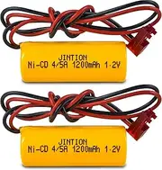 JINTION Exit Sign Emergency Light Ni-CD Battery 1.2v 1200mah 4/5 A NiCD Replacement NiCad Batteries