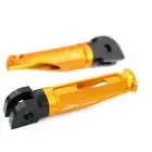 SHINOBI Gold Foot Pegs Rest Rider Front For Honda CB600F Hornet 98-06 05