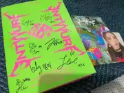 Drastic price reduction! An album with personal messages sign by each nmixx memb