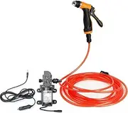 100W High Pressure Electric Car Washer Kit Hose Water Pump Spray Gun Flow 8L/min