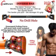 72-92CM DOORWAY PULL-UP CHIN UP BARS SPORTS FITNESS GYM BAR NO DRILL HOLE