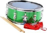 ａ aternee 13" Snare Drum Double Tone Drum with Adjustable Strap Music Learning Lightweight Music Drum Marching Drum Children Beginners